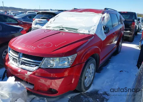 2016 Dodge Journey Se z USA, uszkodzony, nr VIN 3C4PDCAB1GT117748